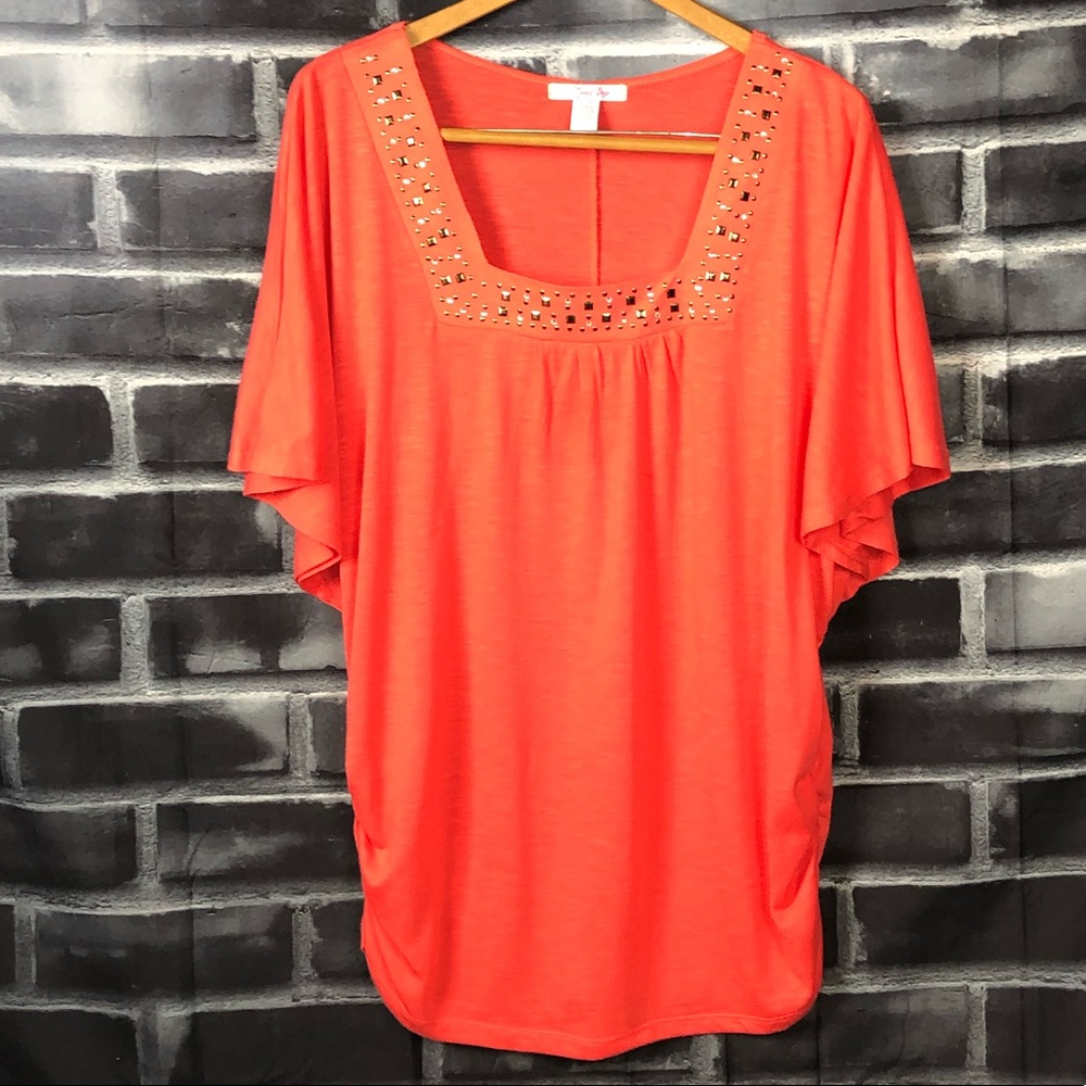 Lena bat wing top.